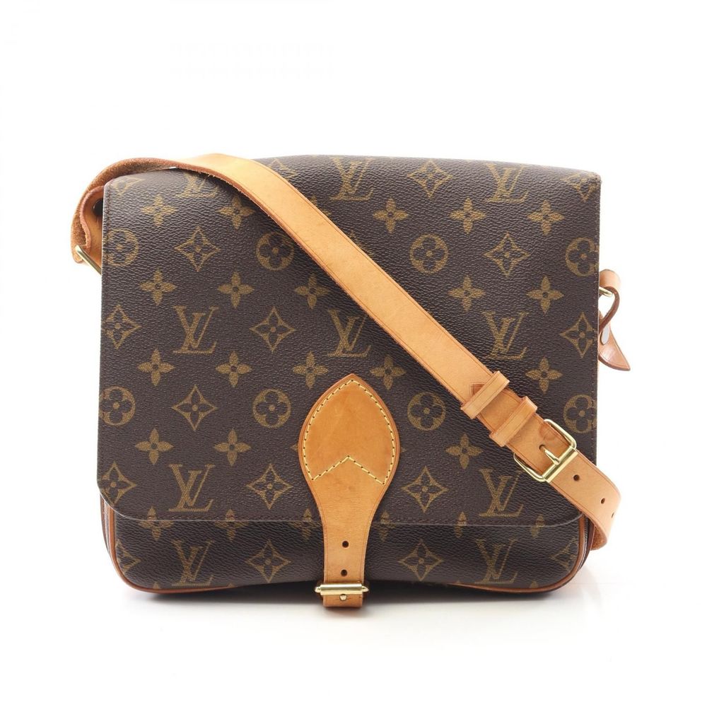 Used Louis Vuitton Cartouchiere GM Brown Bag